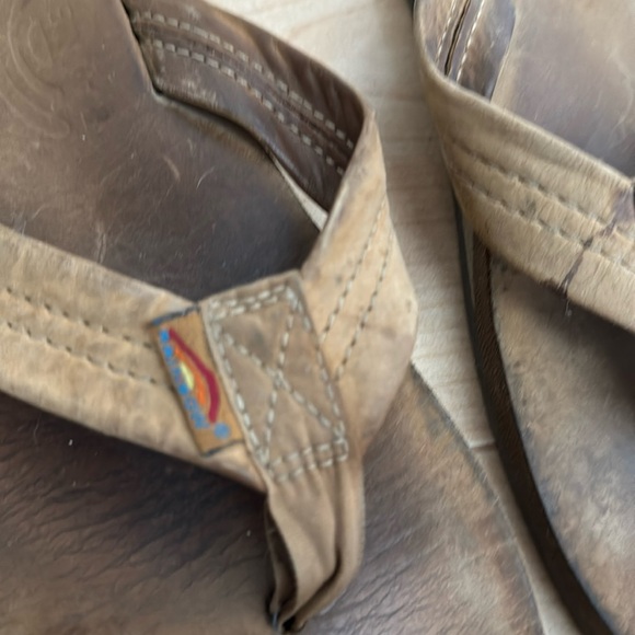Rainbow Sandals - brown leather - lightly worn - Picture 2 of 9